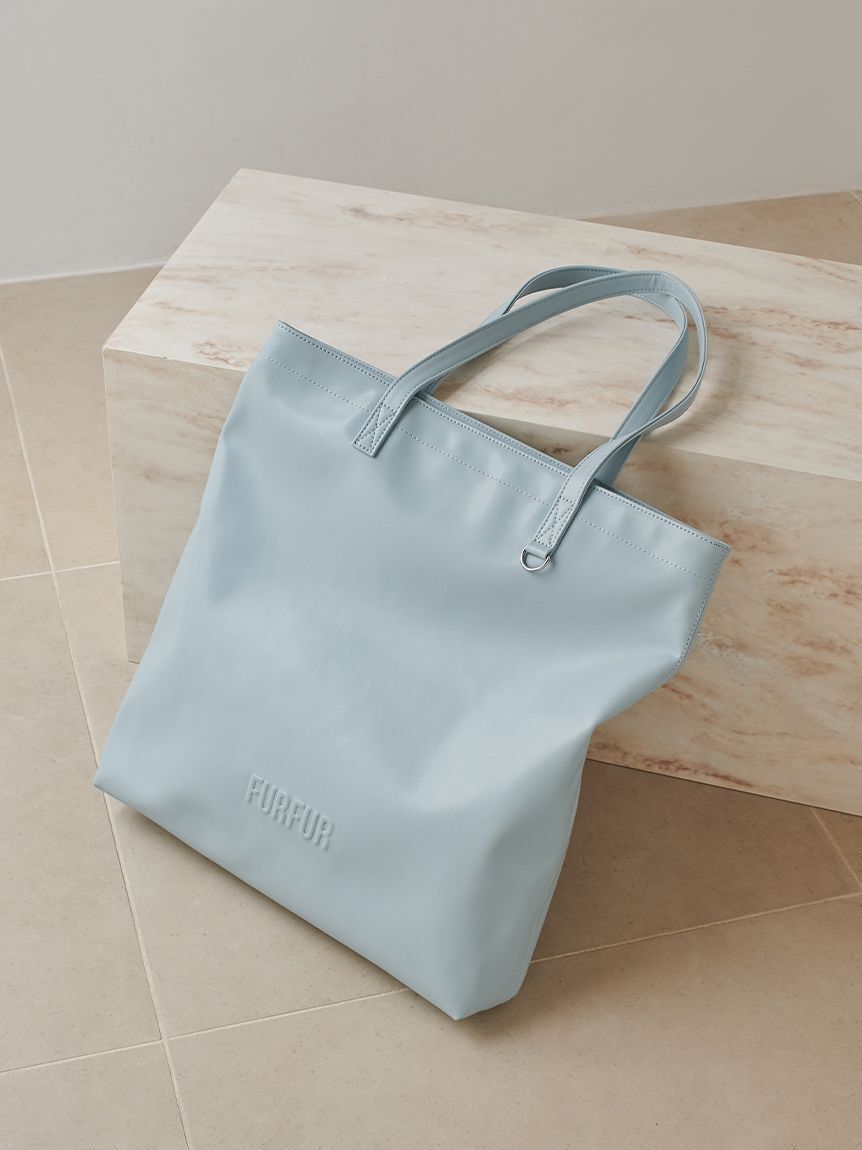 FURFUR「【新色追加】エンボスロゴトートバッグL」|トートバッグ|