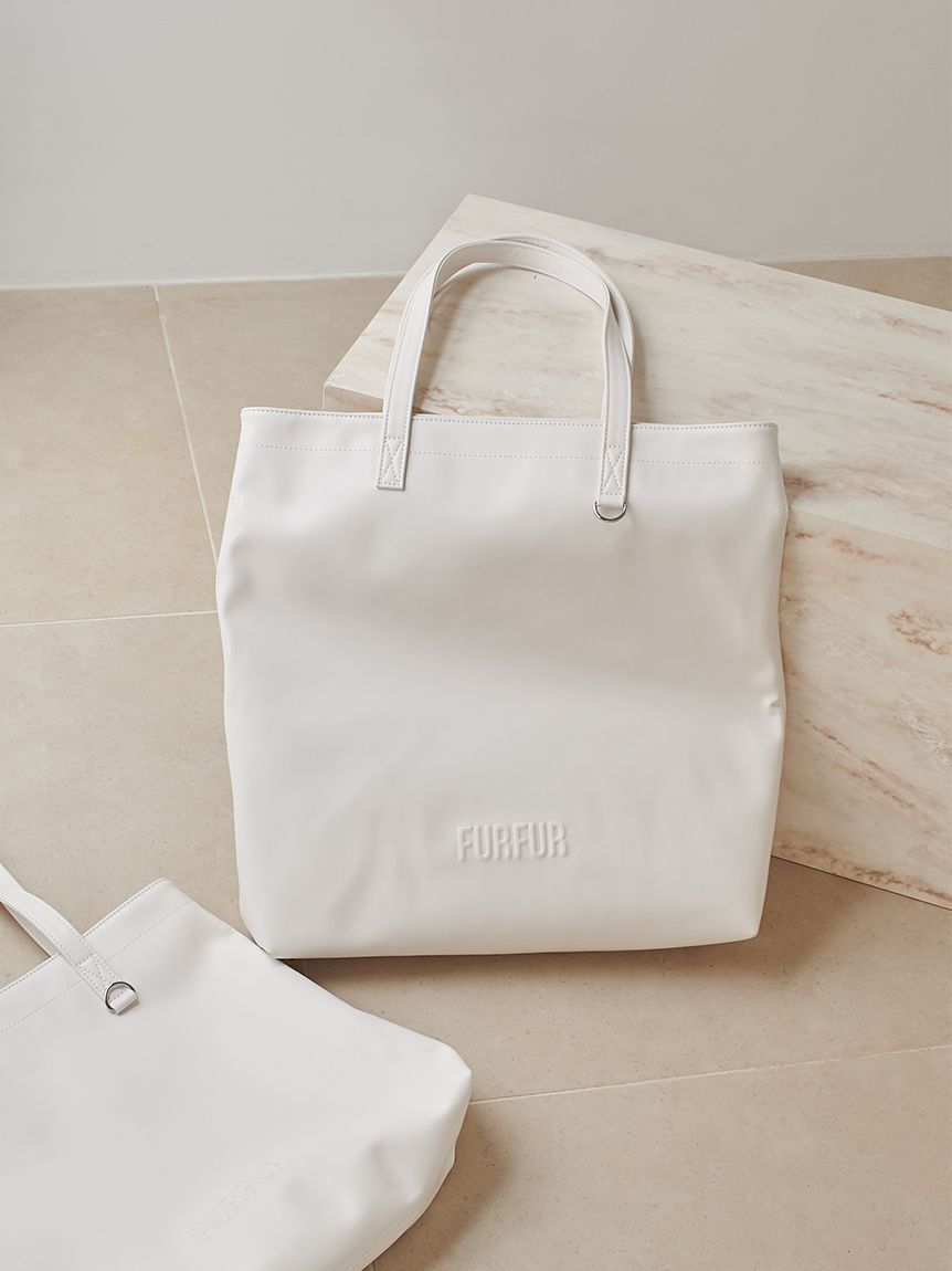 FURFUR「【新色追加】エンボスロゴトートバッグL」|トートバッグ|