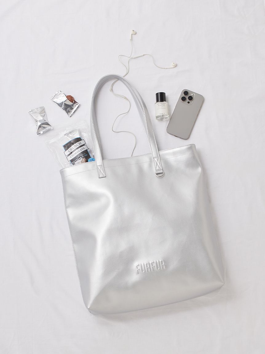 FURFUR「【新色追加】エンボスロゴトートバッグL」|トートバッグ|SLV