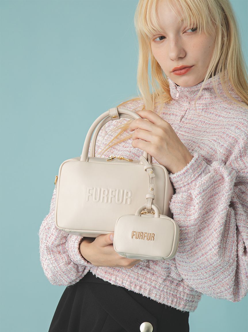 FURFUR「【限定カラー】バリエーションスクエアボストンバッグ」|ボストンバッグ|
