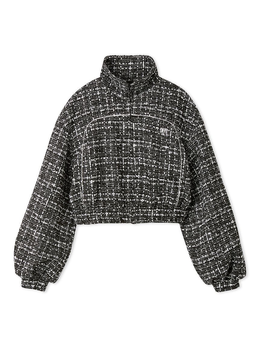 FURFUR「ツイーディトラックブルゾン」|ブルゾン・スタジャン|BLK