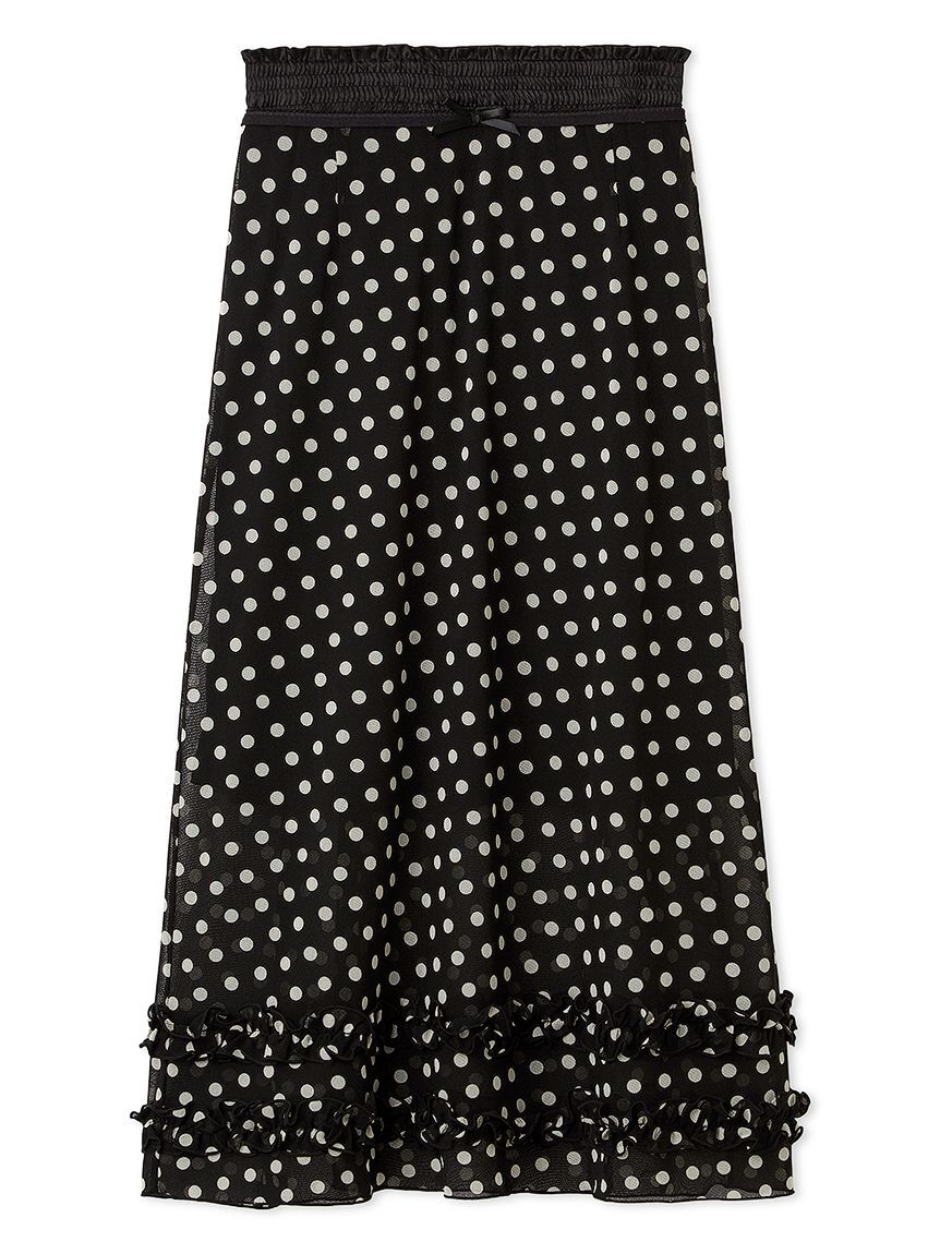 FURFUR「ミディナロースカート」|スカート|BLK