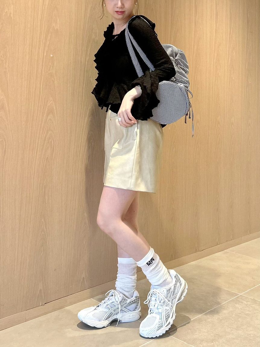 FURFUR「【WEB限定カラー】リボンドラムバッグ」|ショルダー・メッセンジャー|