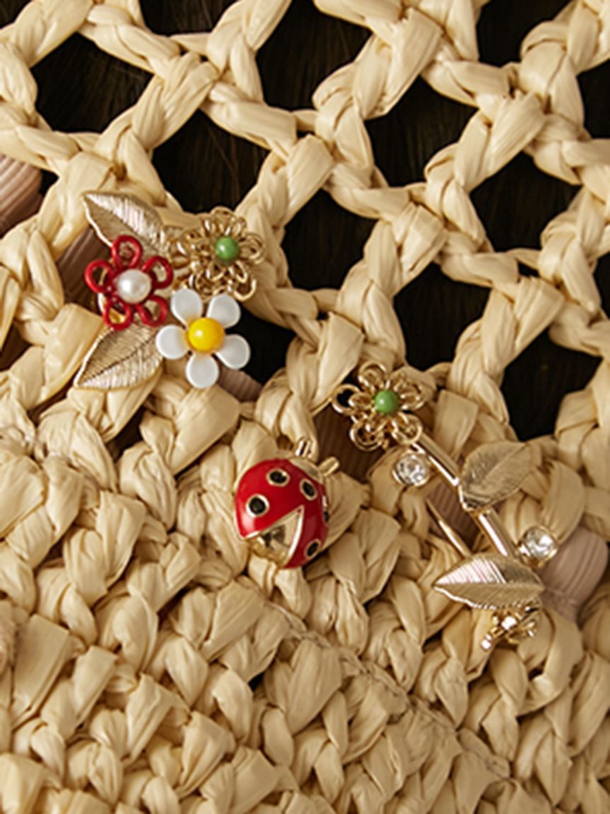 FURFUR「フラワーモチーフブローチセット」|ブローチ・コサージュ|MIX