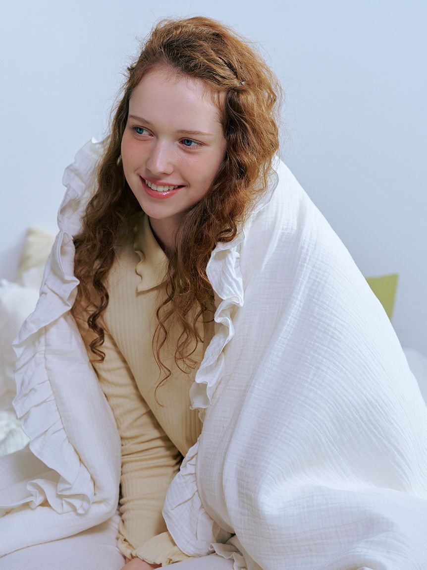 gelato pique Sleep「【Sleep】ダブルガーゼフリル３点セット（ダブル）」|その他|