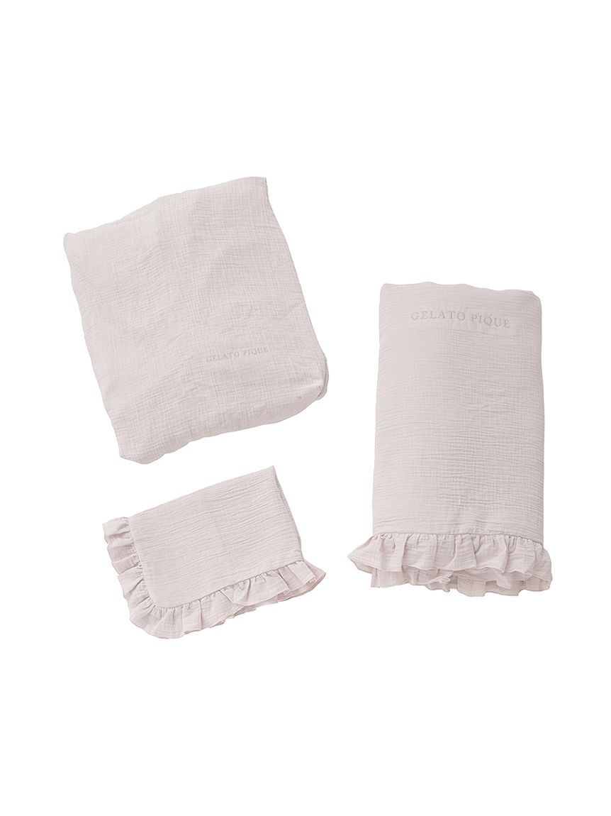 gelato pique Sleep「【Sleep】ダブルガーゼフリル３点セット（ダブル）」|その他|