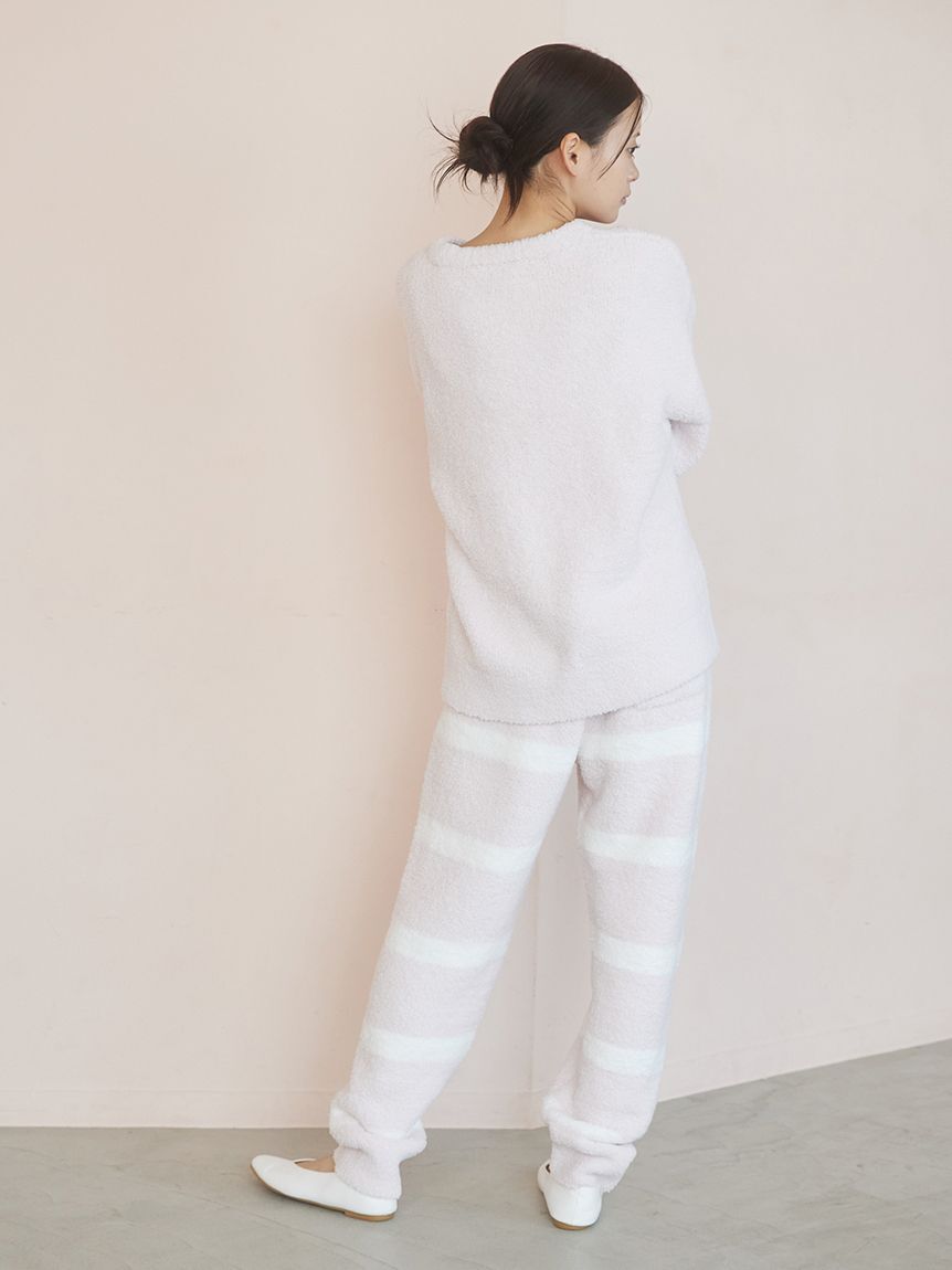 gelato pique「パウダーロゴジャガードプルオーバー＆ロングパンツセット」|ルームウェア|