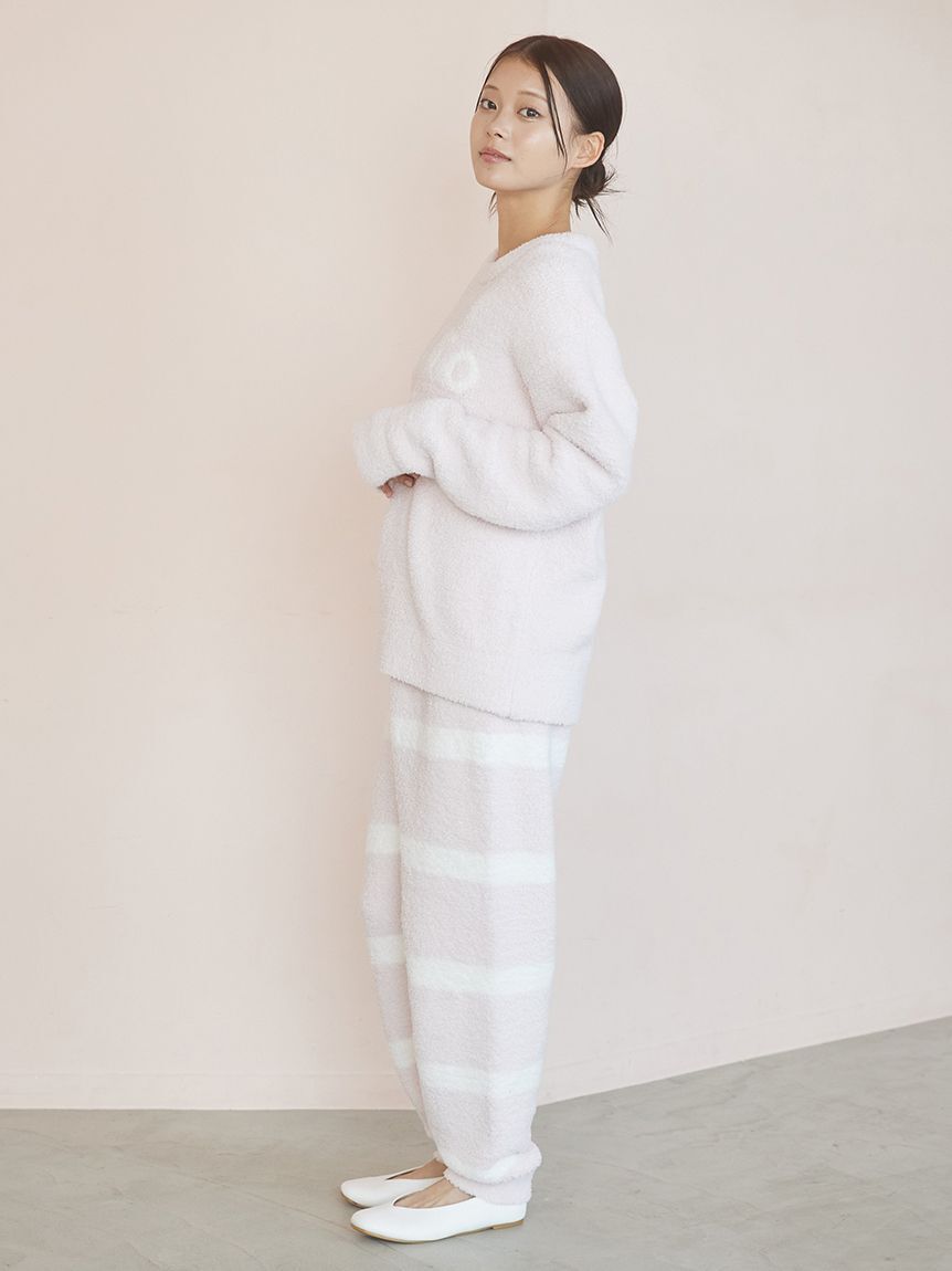 gelato pique「パウダーロゴジャガードプルオーバー＆ロングパンツセット」|ルームウェア|