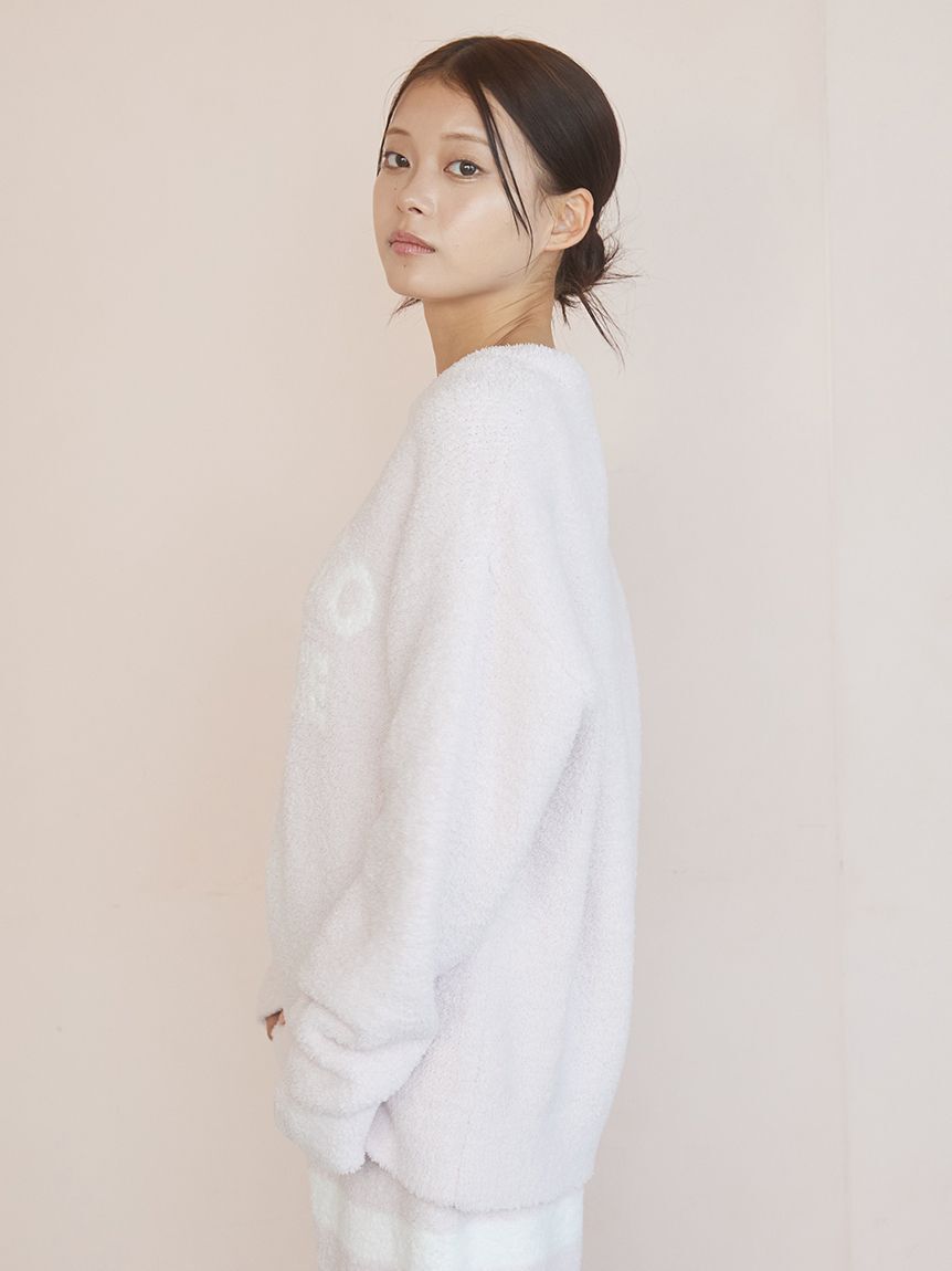 gelato pique「パウダーロゴジャガードプルオーバー＆ロングパンツセット」|ルームウェア|