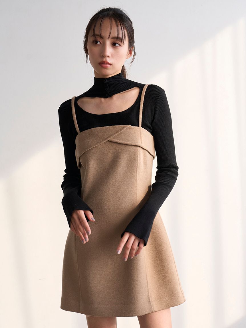 SNIDEL「ベアミニワンピース」|ワンピース|