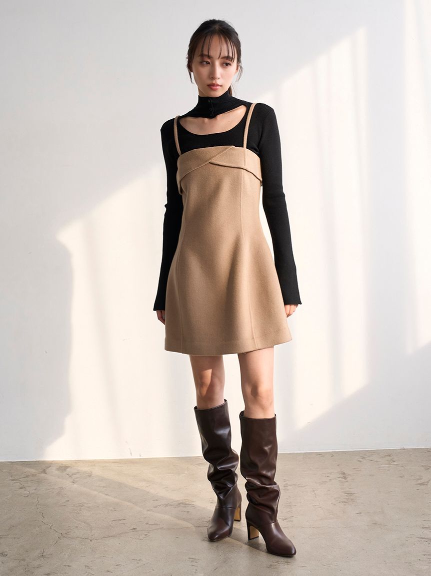 SNIDEL「ベアミニワンピース」|ワンピース|