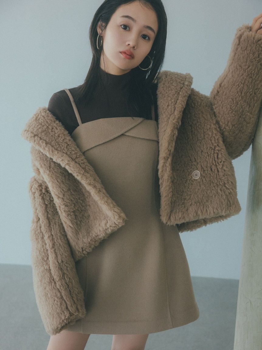 SNIDEL「ベアミニワンピース」|ワンピース|