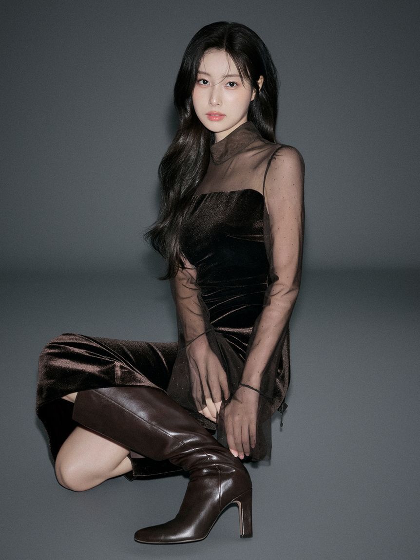 シアードッキングベロアドレス【カンヘウォン着用】（SNIDEL）｜ルミネ