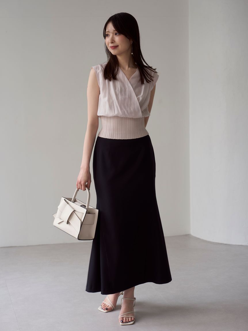 FRAY I.D「【ルエル】リボンミドルバッグ」|ハンドバッグ|