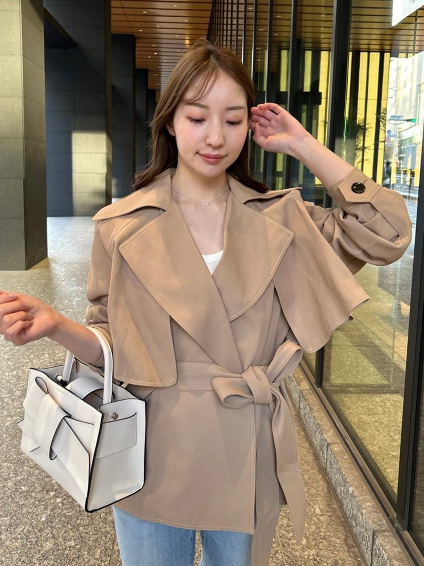 FRAY I.D「【ルエル】リボンミドルバッグ」|ハンドバッグ|