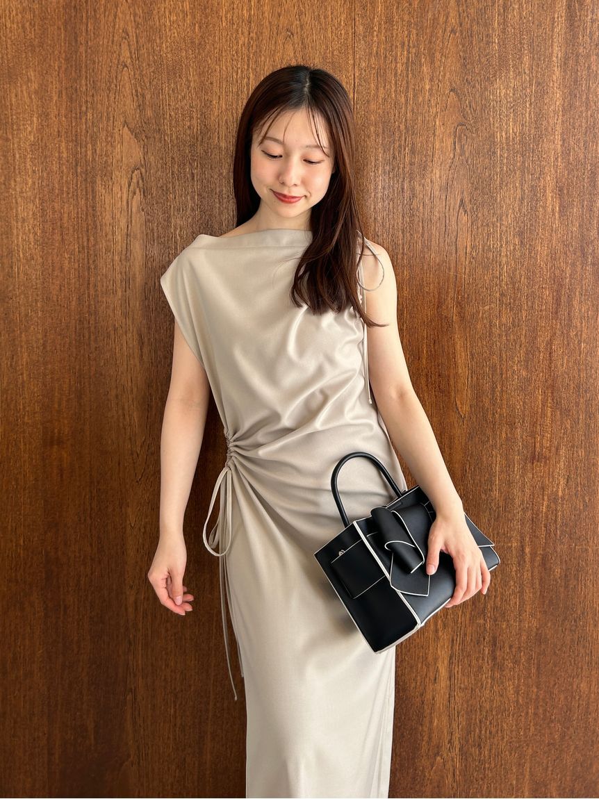 FRAY I.D「【ルエル】リボンミドルバッグ」|ハンドバッグ|