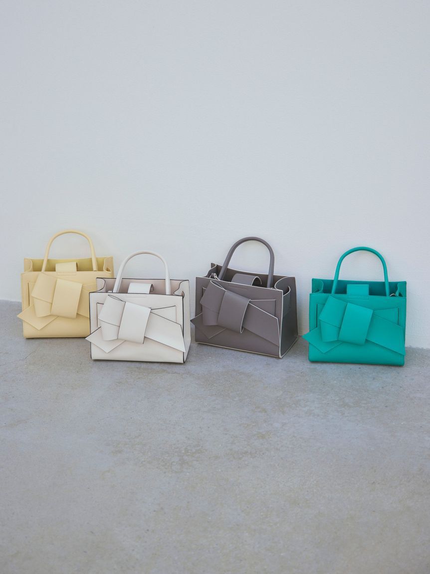 FRAY I.D「【ルエル】リボンミドルバッグ」|ハンドバッグ|