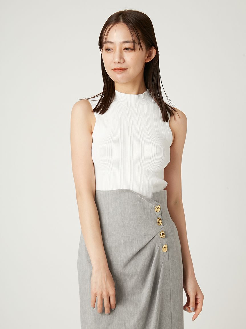 FRAY I.D「ドライタッチノースリーブニット／ウォッシャブル」|ニット・セーター|