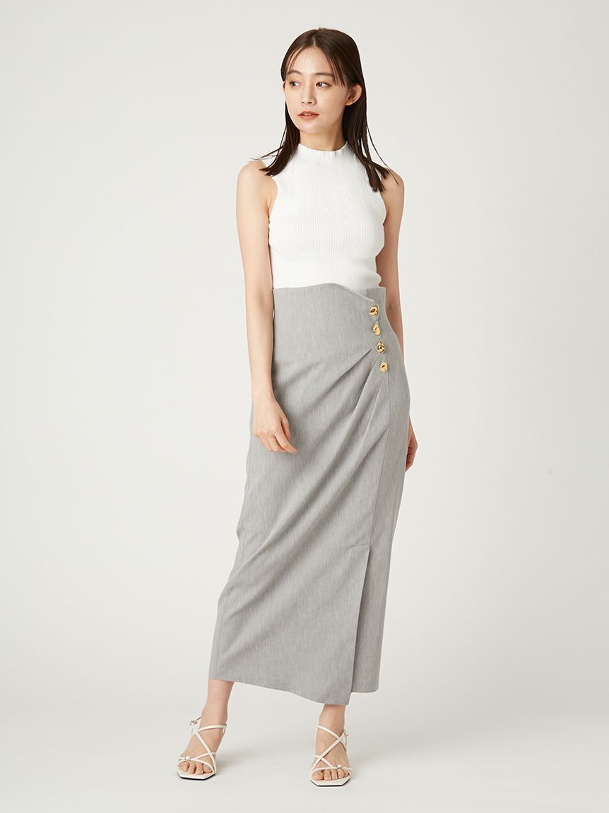 FRAY I.D「ドライタッチノースリーブニット／ウォッシャブル」|ニット・セーター|