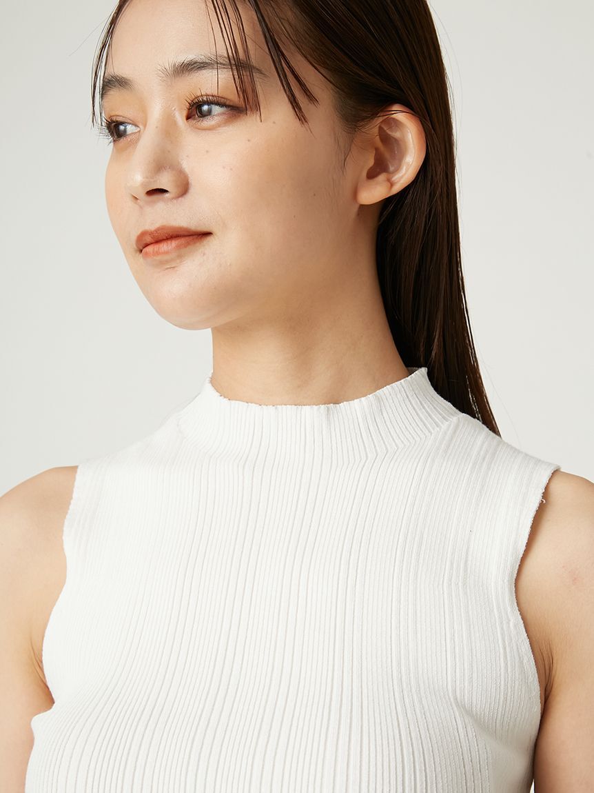 FRAY I.D「ドライタッチノースリーブニット／ウォッシャブル」|ニット・セーター|