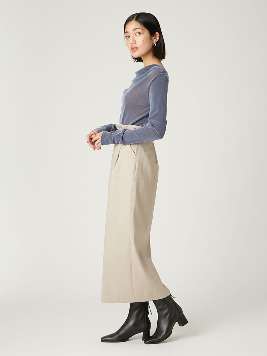 FRAY I.D「ボタンスリットタイトスカート」|スカート|