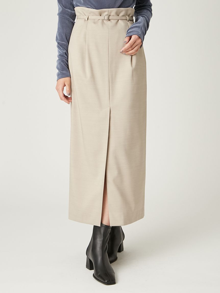 FRAY I.D「ボタンスリットタイトスカート」|スカート|