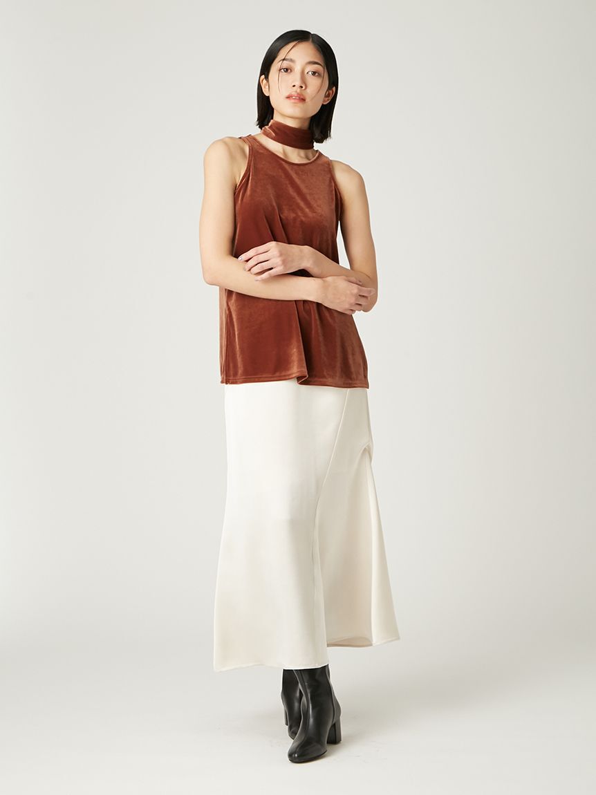 FRAY I.D「ファブリックバリエアメスリトップス」|Tシャツ・カットソー|