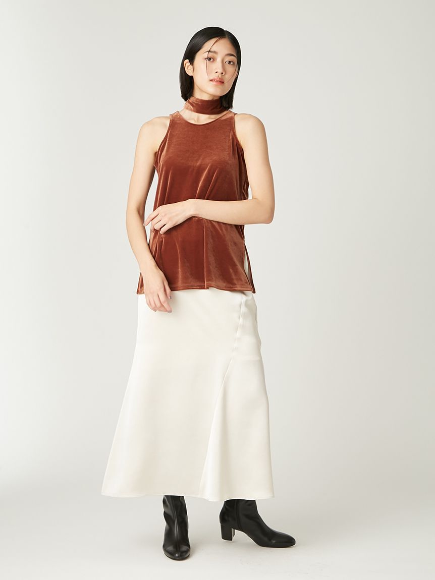 FRAY I.D「ファブリックバリエアメスリトップス」|Tシャツ・カットソー|