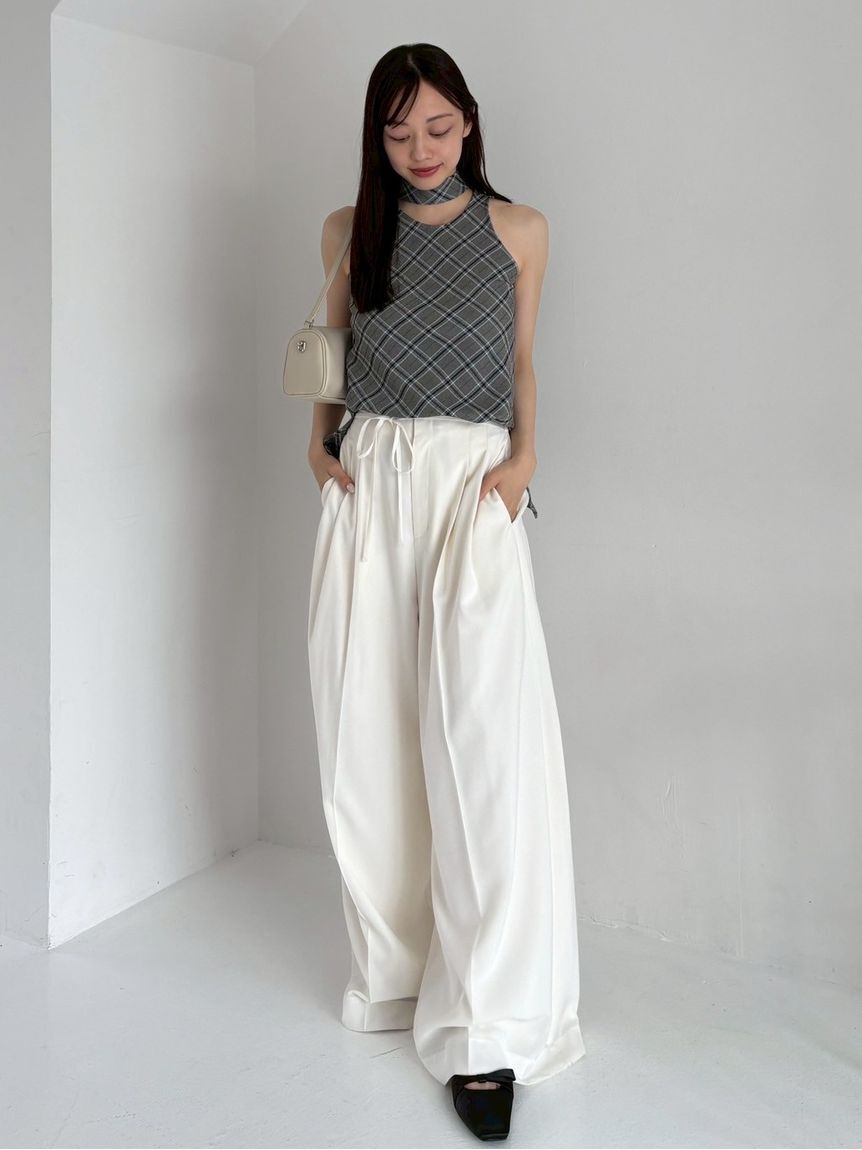 FRAY I.D「ファブリックバリエアメスリトップス」|Tシャツ・カットソー|