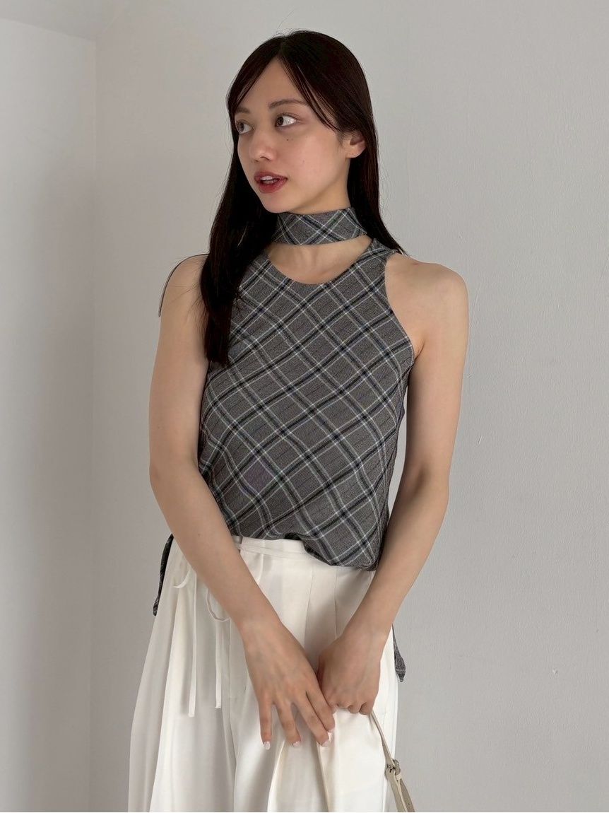 FRAY I.D「ファブリックバリエアメスリトップス」|Tシャツ・カットソー|