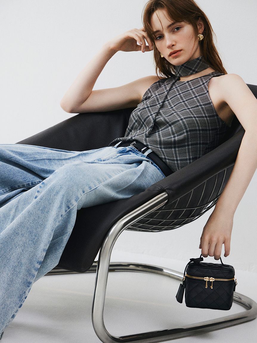 FRAY I.D「ファブリックバリエアメスリトップス」|Tシャツ・カットソー|