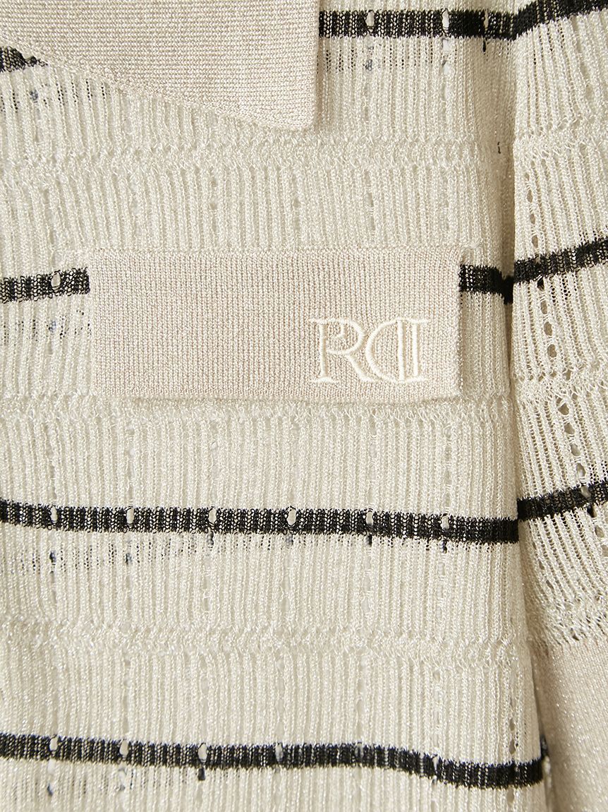 FRAY I.D「アイレットシアーポロニット」|ニット・セーター|