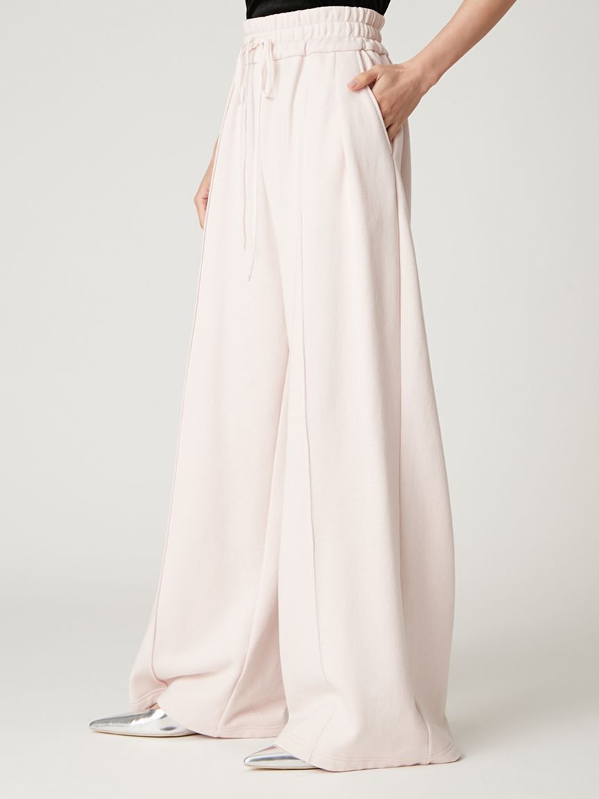 FRAY I.D「ウエストベロアリボンスウェットパンツ」|チノ|