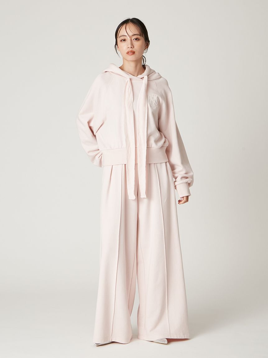 FRAY I.D「ウエストベロアリボンスウェットパンツ」|チノ|