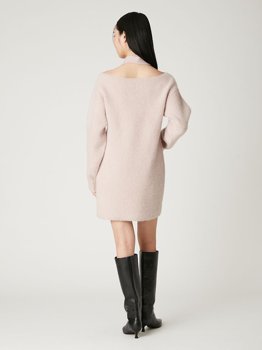 FRAY I.D「フォックスウールミニニットワンピース」|ワンピース|