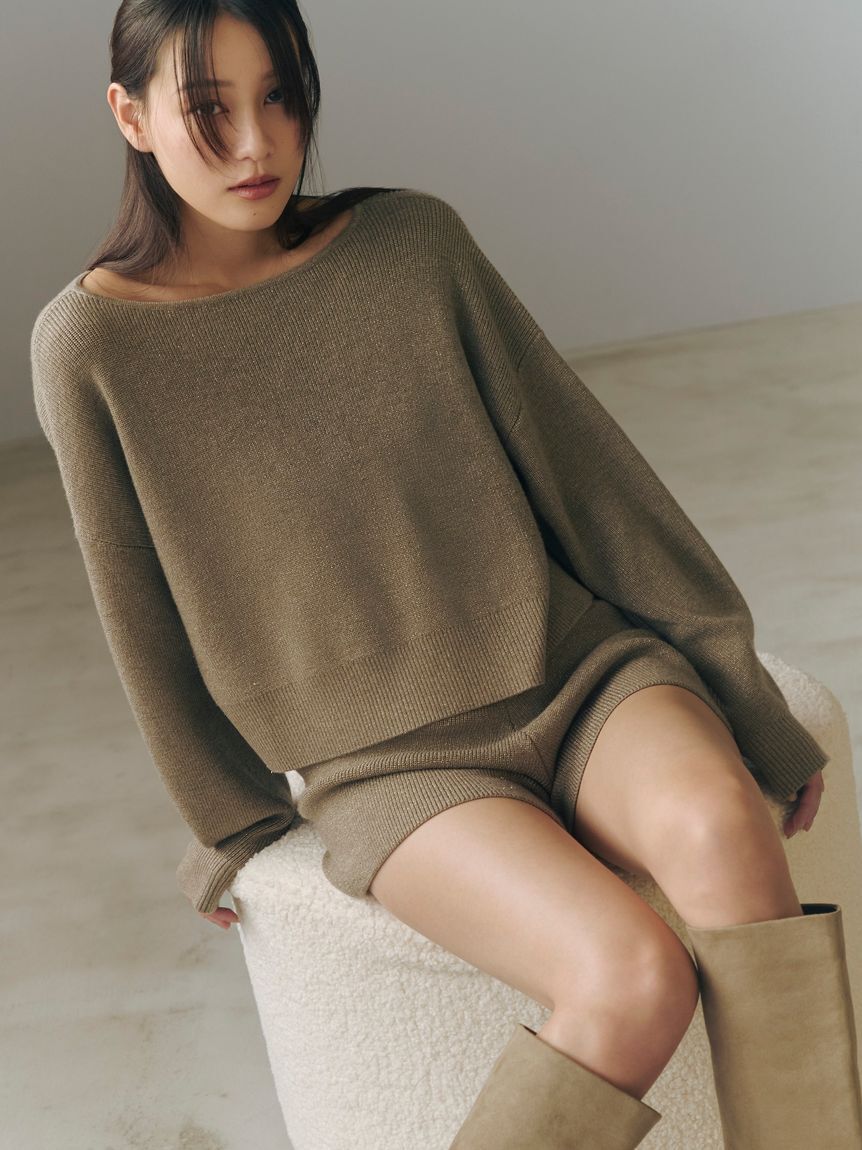 FRAY I.D「ウォッシャブルカシミヤシルクニットショートパンツ／ウォッシャブル」|その他|