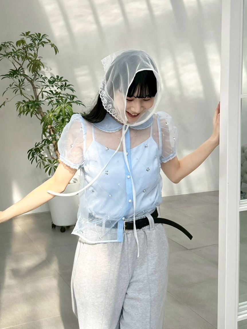 LILY BROWN Lingerie「Love letterバブーシュカ」|ヘアバンド|