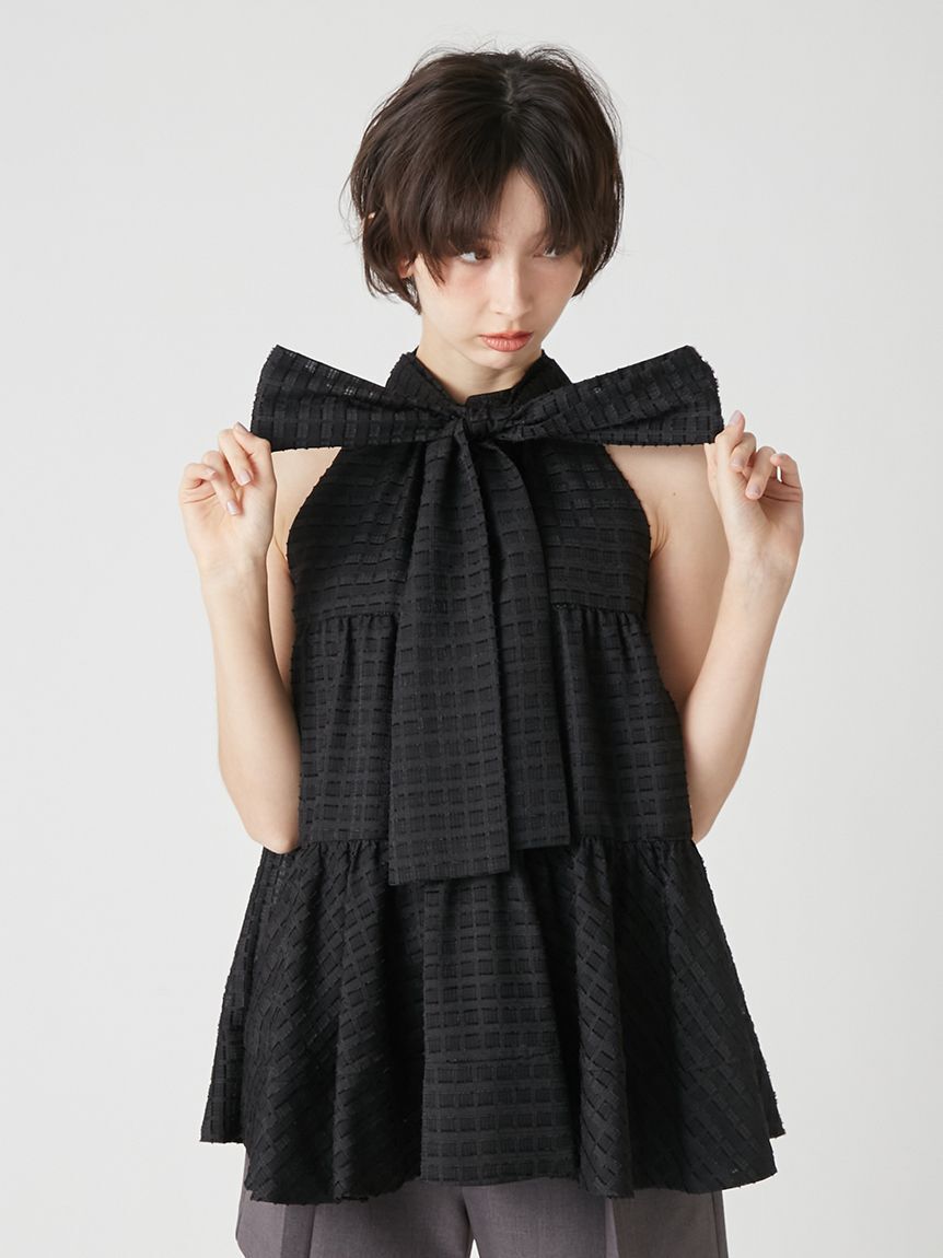 LILY BROWN「【WEB限定カラー】アメスリティアードブラウス」|シャツ・ブラウス|