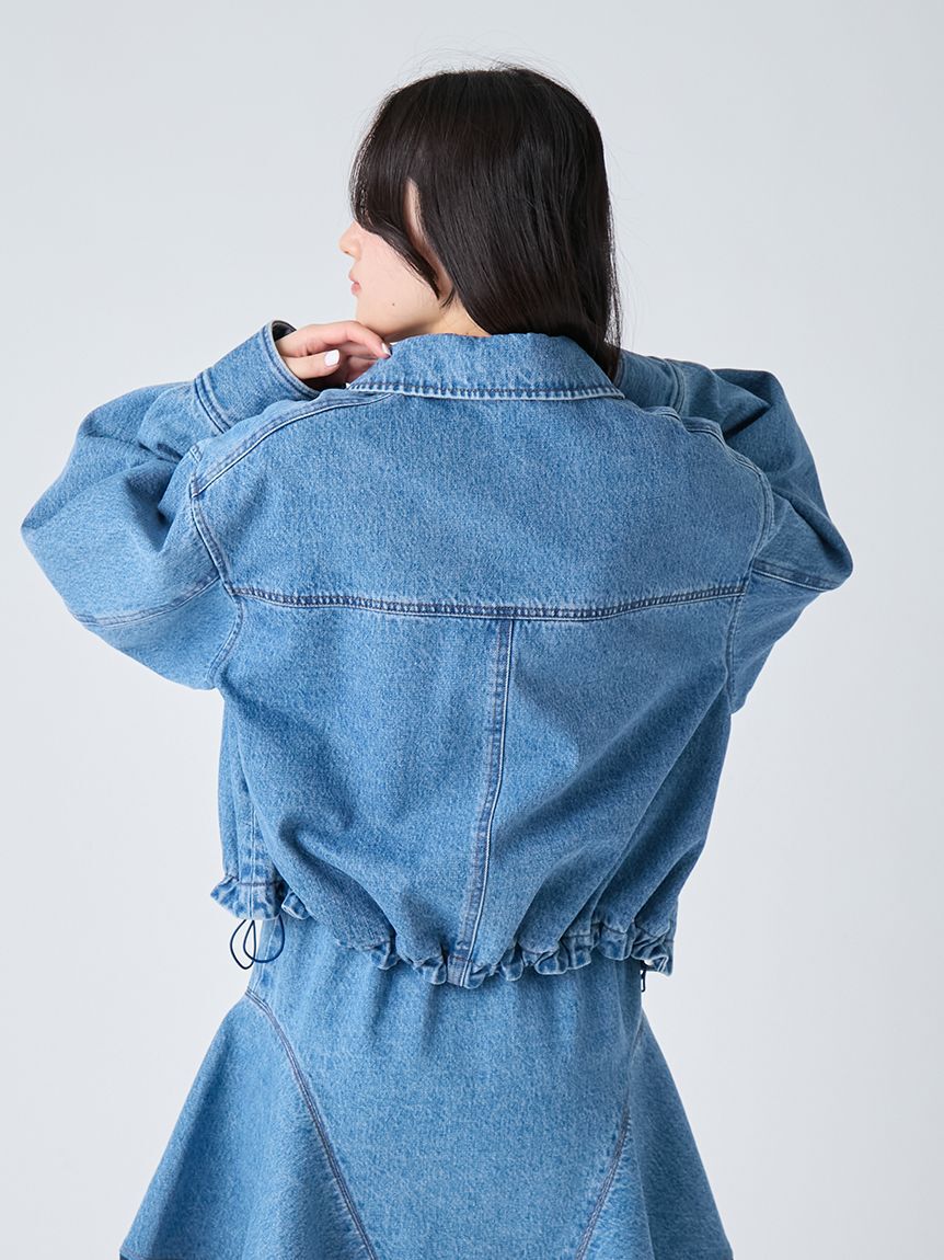 LILY BROWN「バルーンジップブルゾン」|ブルゾン・スタジャン|