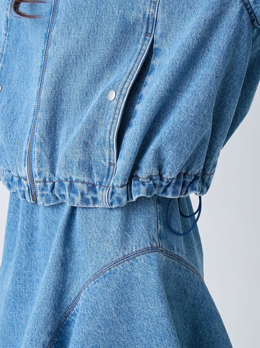 LILY BROWN「バルーンジップブルゾン」|ブルゾン・スタジャン|