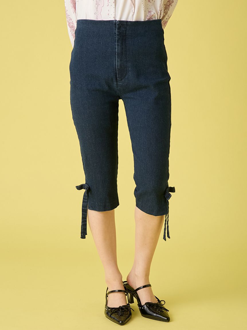 LILY BROWN「サイドリボンカプリパンツ」|その他|IND