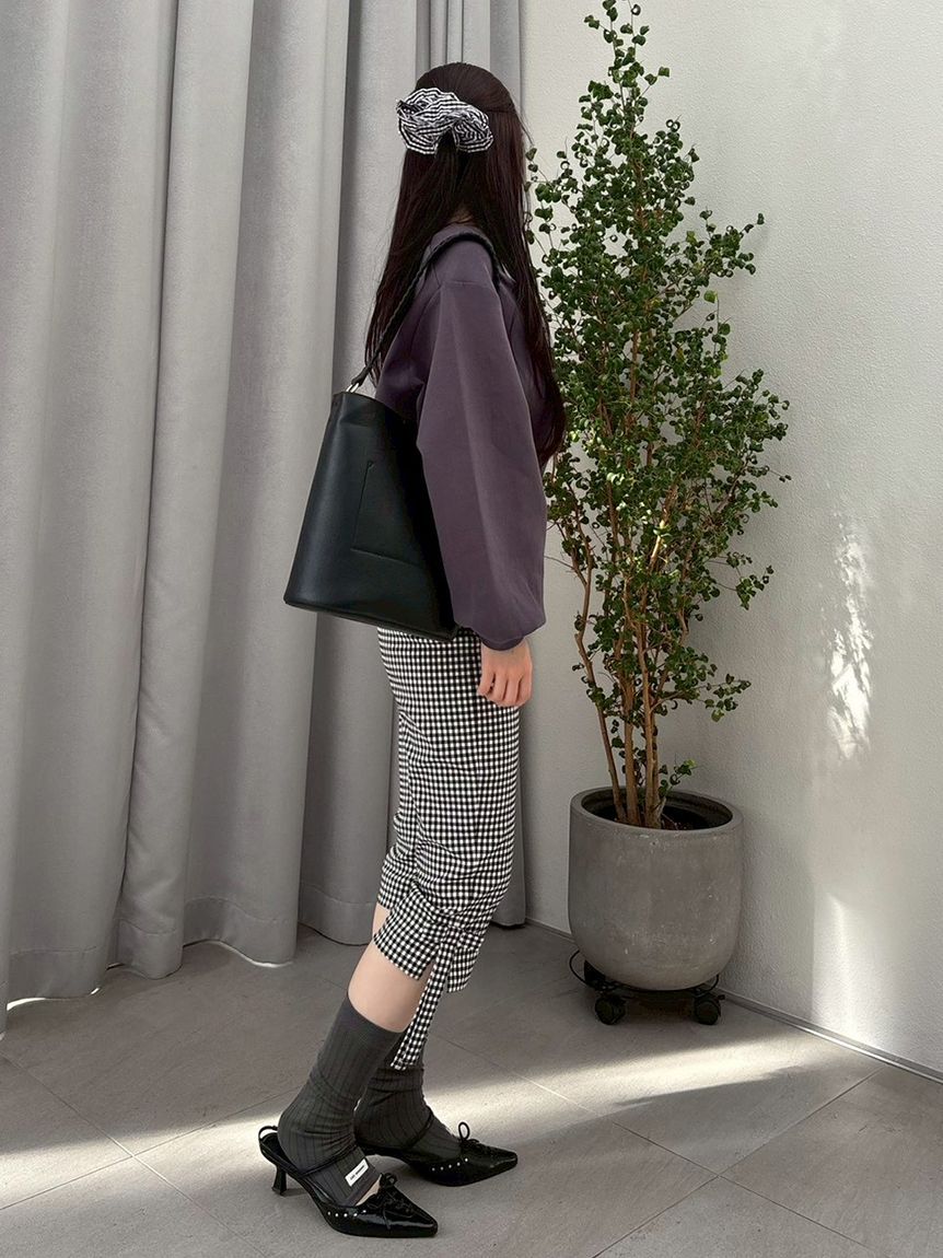 LILY BROWN「サイドリボンカプリパンツ」|その他|