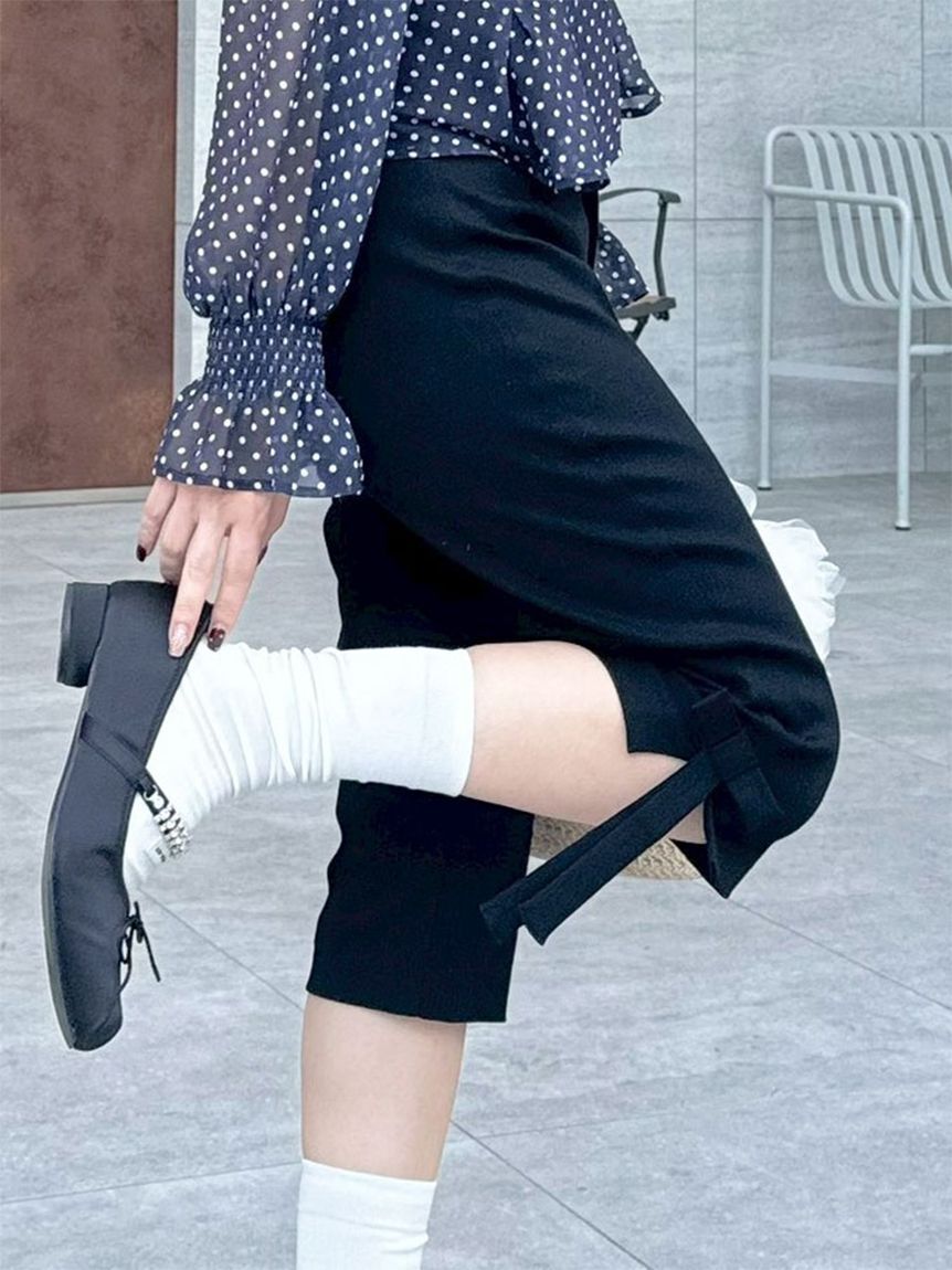 LILY BROWN「サイドリボンカプリパンツ」|その他|