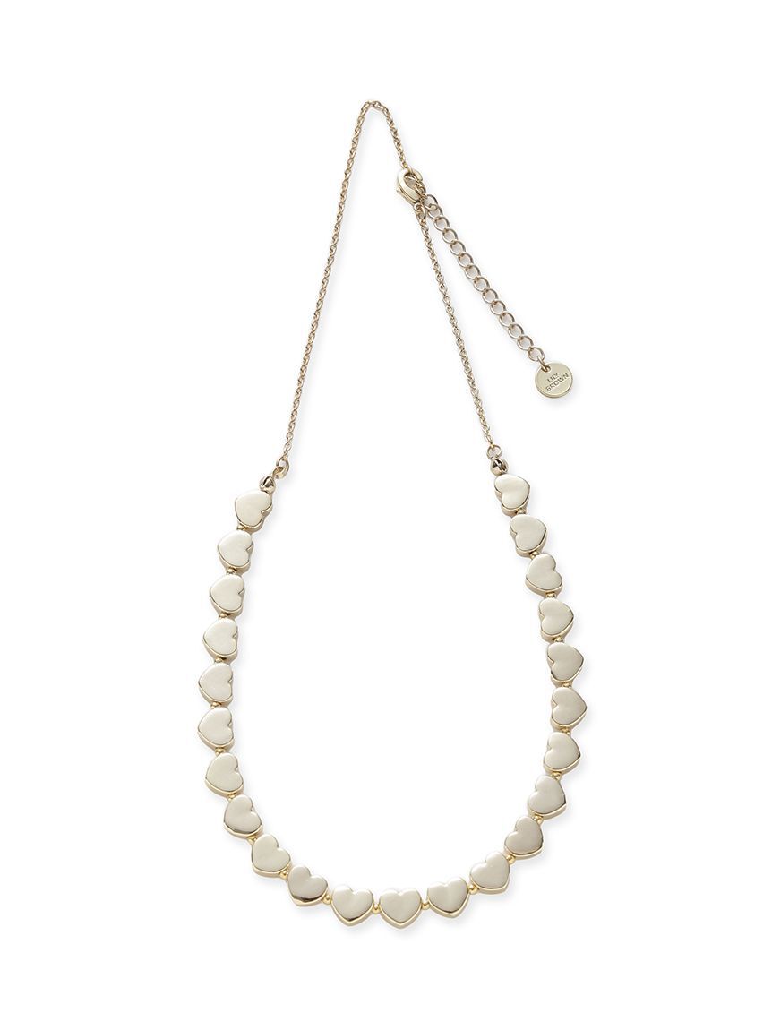 LILY BROWN「メタルハートチェーンネックレス」|ネックレス|