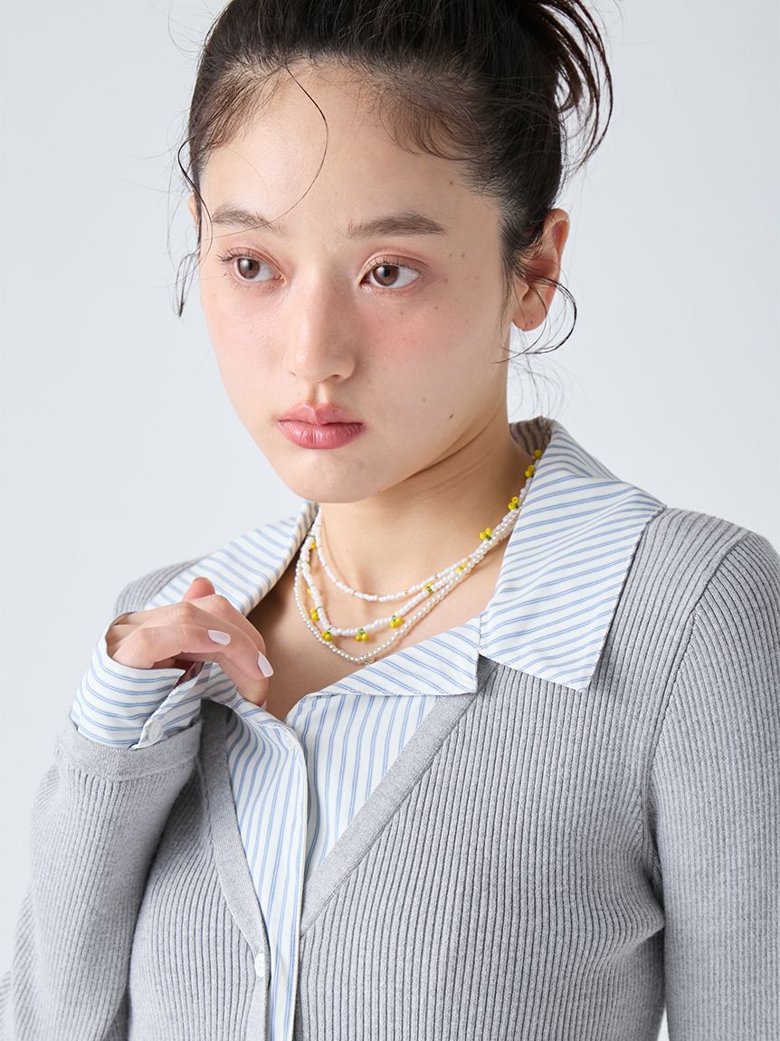 LILY BROWN「フルーツビーズネックレス」|ネックレス|