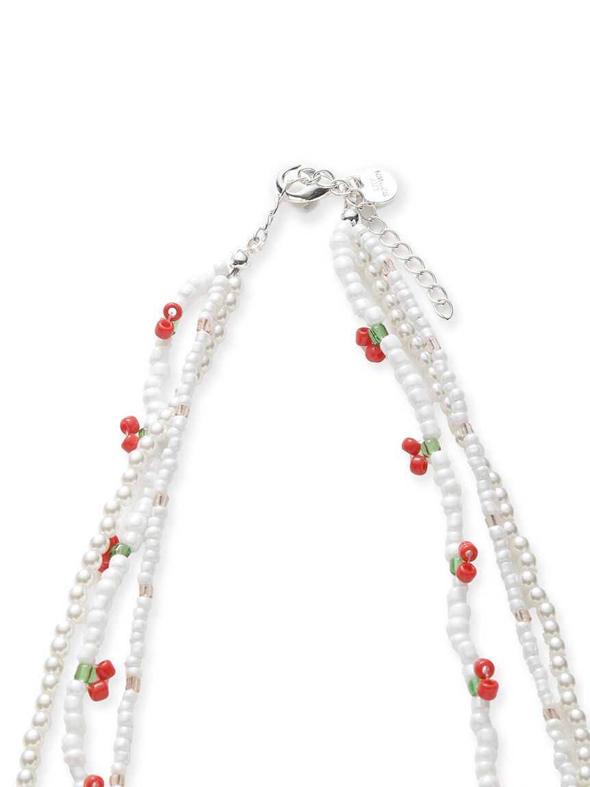 LILY BROWN「フルーツビーズネックレス」|ネックレス|