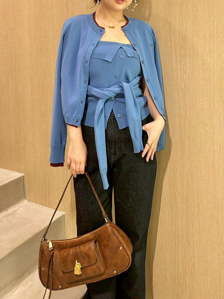 LILY BROWN「パッドロックホーボーバッグ」|ハンドバッグ|