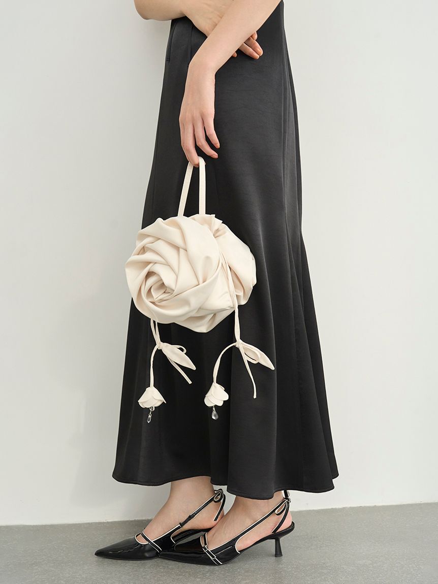 LILY BROWN「[L.B CANDY STOCK]3Dフラワーバッグ」|ハンドバッグ|