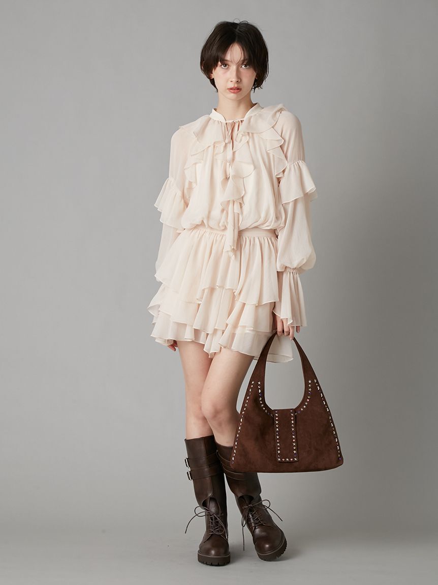 LILY BROWN「スタッズトートバッグ」|トートバッグ|