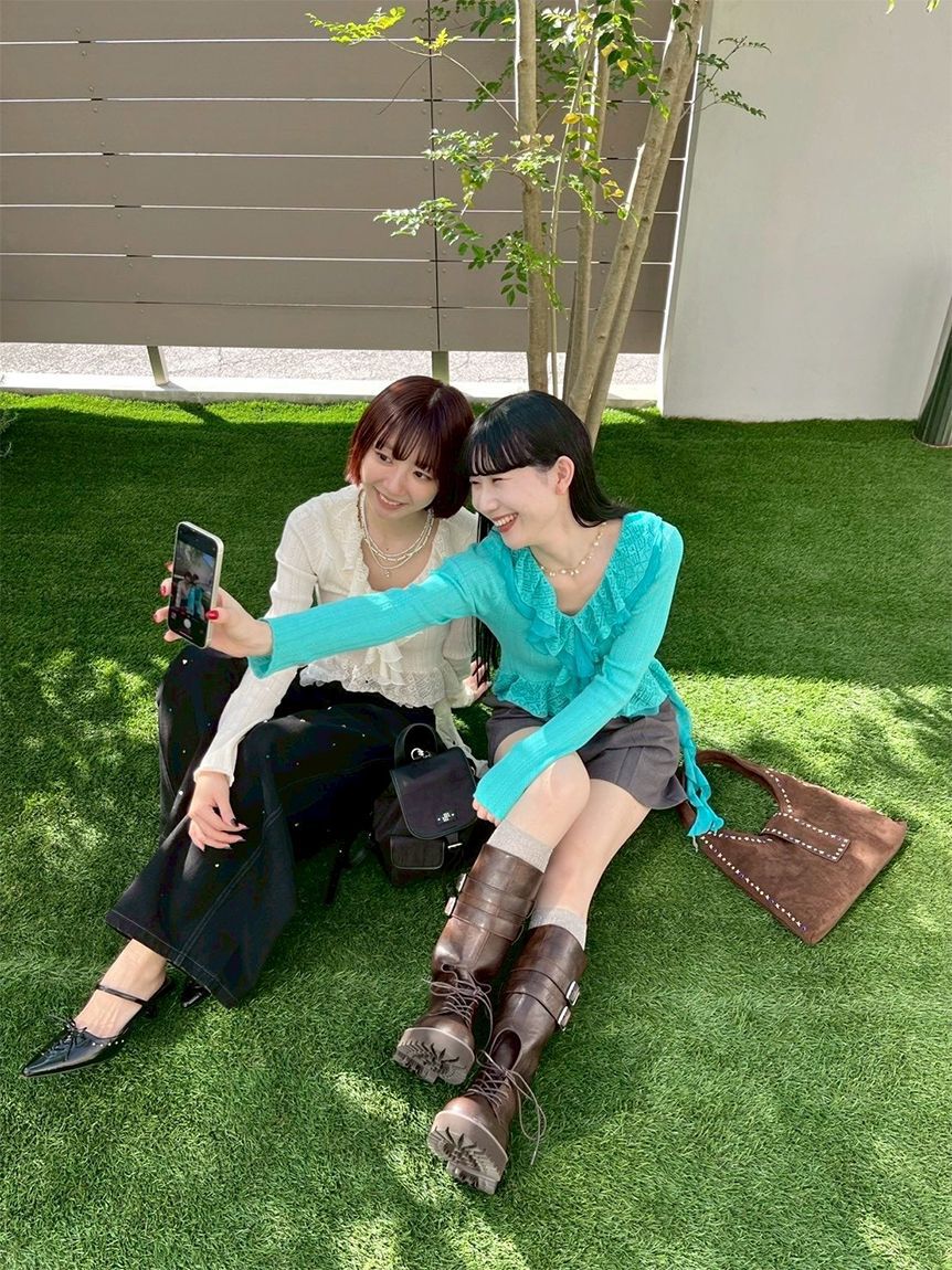 LILY BROWN「スタッズトートバッグ」|トートバッグ|